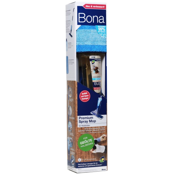 Bona Premium Spray Mop Set für geölte Holzböden