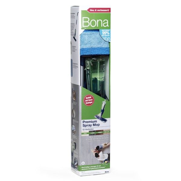 Bona Premium Spray Mop Set für Fliesen und Steinböden